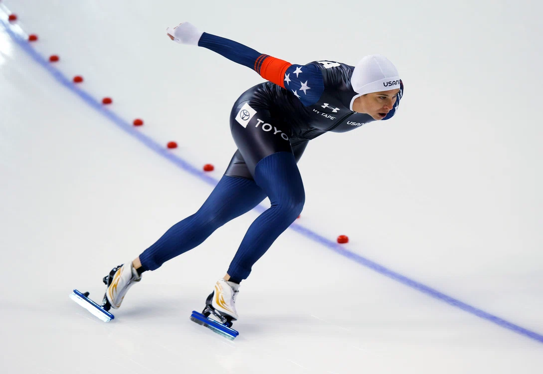 Brittany Bowe a câștigat „bronzul” la JO de iarnă din 2018 (Foto: EPA-EFE)