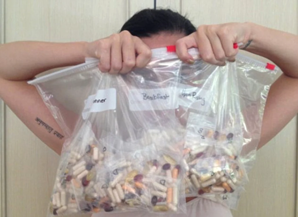 Katy Perry are trei pungi pline cu vitamine (Twitter)