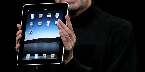 steve jobs ipad