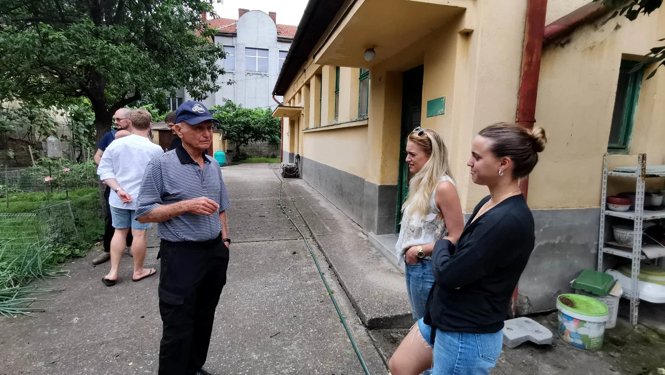 Abraham Klein la Timișoara FOTO Ștefan Both 