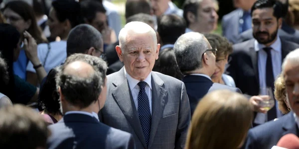 Teodor Melescanu  participa la receptia oferita de Ambasada Frantei cu ocazia sarbatoririi Zilei Nationale. FOTO Mediafax