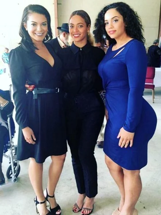 Verișoara lui Beyonce a atras toate privirile cu corpul ei voluptos