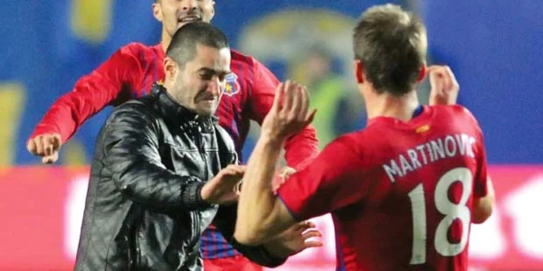 Martinovici a reuşit  să-l oprească pe huligan, înainte ca acesta să facă şi alte victime   