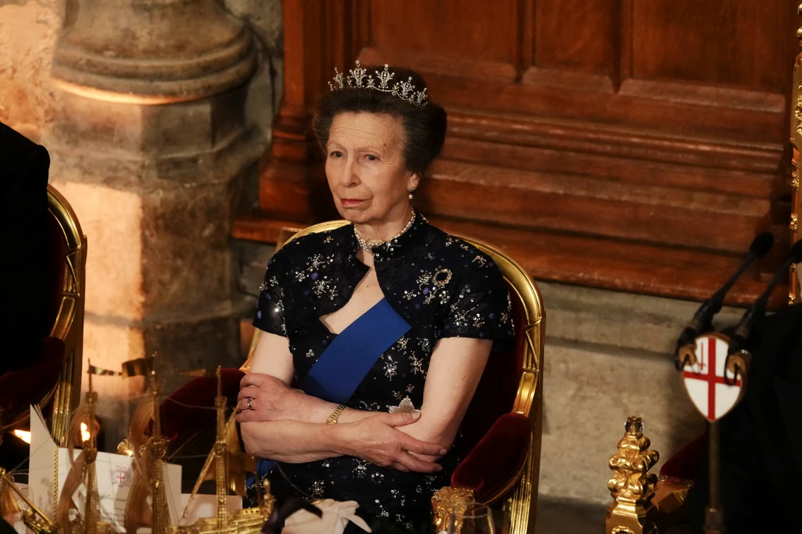 Prințesa Anne în timpul vizitei de stat germane. FOTO: Getty Images