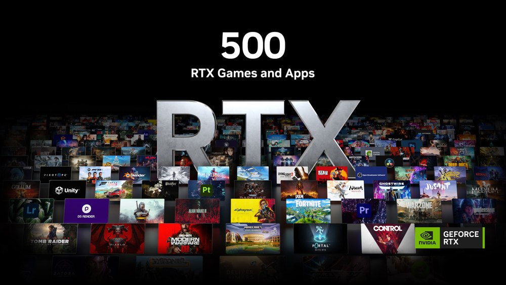 NVIDIA depășește 500 de jocuri și aplicații cu RTX și lansează un nou driver GeForce Game Ready