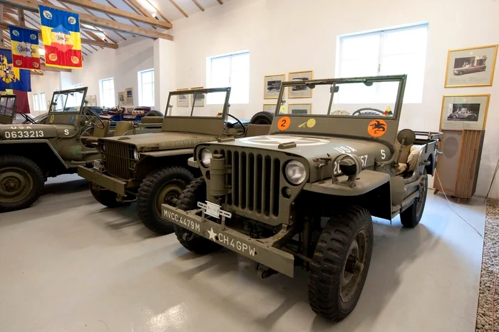 Colecția de jeep-uri a regelui FOTO Muzeul Automobilului