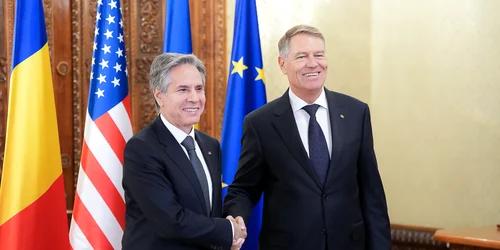 Primirea secretarului de stat SUA la Palatul Cotroceni FOTO: Presidency