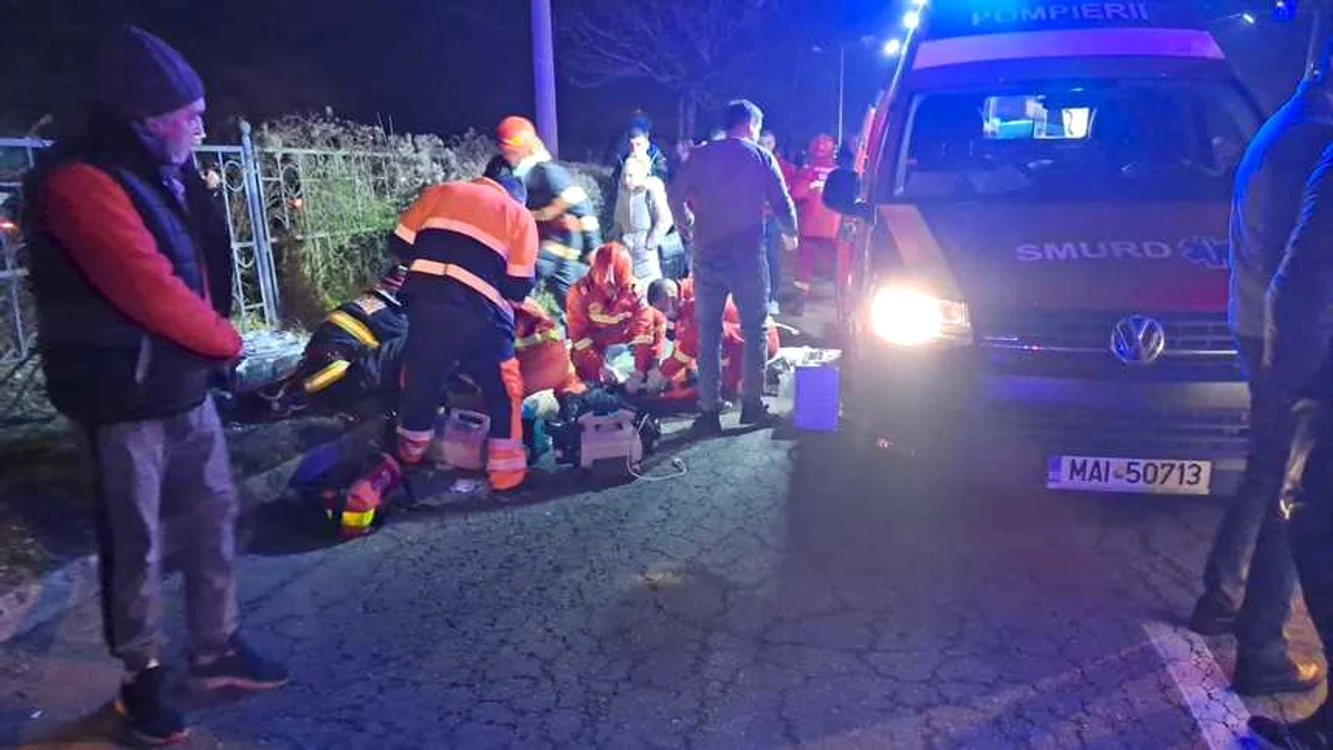 Șase copii au fost loviți pe trecerea de pietoni FOTO ISU 