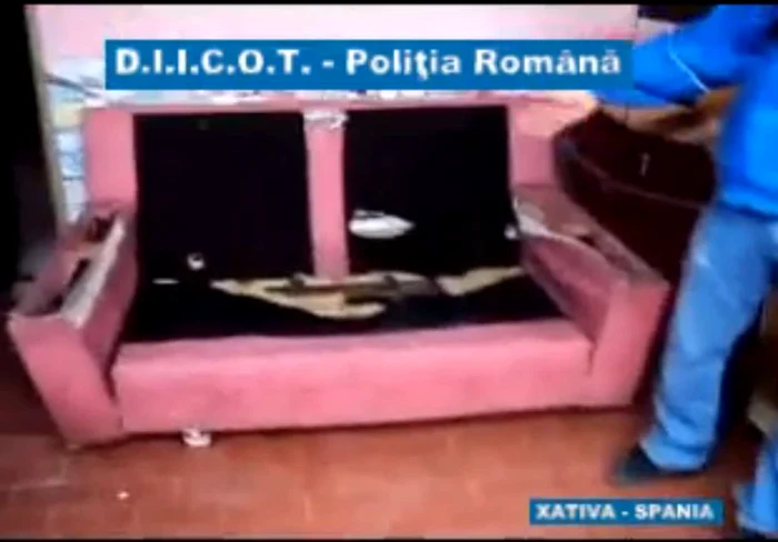 Imagini din Spania, condiţiile în care erau ţinute victimele