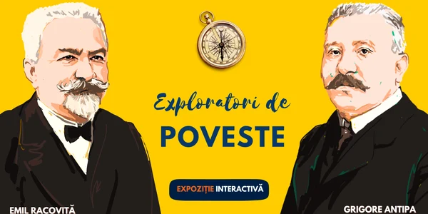 Expoziția interactivă „Exploratori de poveste” la Muzeul Național de Istorie Naturală Grigore Antipa png