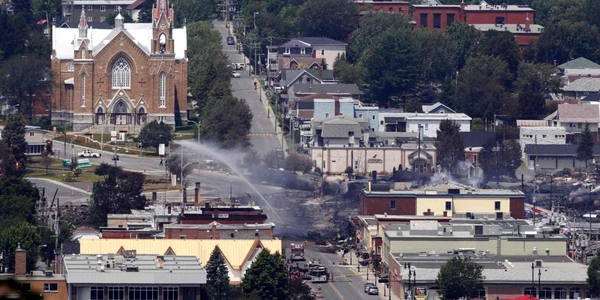 quebec tren deraiat FOTO REUTERS
