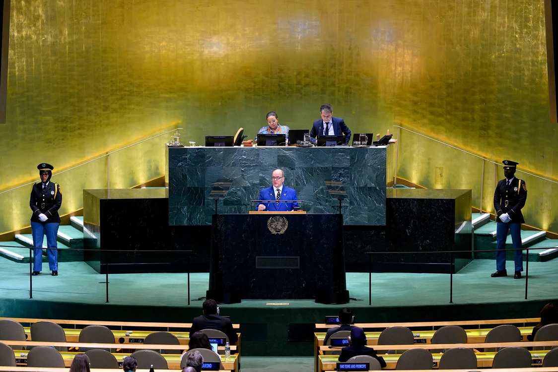 Prințul Albert la ONU, Foto Palatul Princiar monegasc 1 jpg