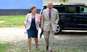 Vizita regelui Charles al III-lea la Viscri. FOTO Inquam Photos / Alex Nicodim
