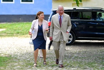 Vizita regelui Charles al III-lea la Viscri. FOTO Inquam Photos / Alex Nicodim
