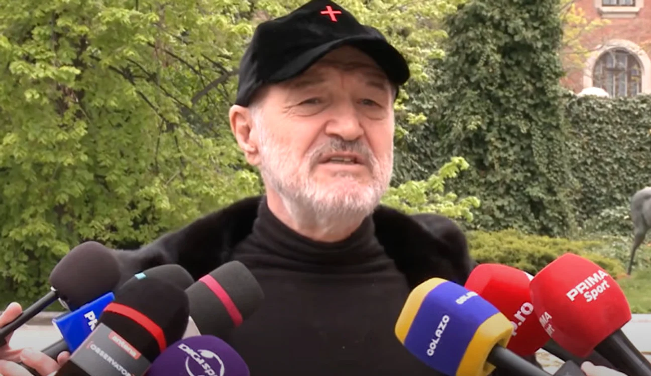 Gigi Becali, varianta cu barbă  FOTO Captură Digi