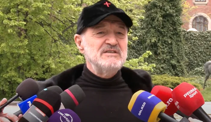 Gigi Becali, varianta cu barbă  FOTO Captură Digi