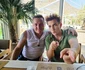 Mihai Trăistariu, alături de fratele lui, Constantin, la Mamaia  foto: Facebook 