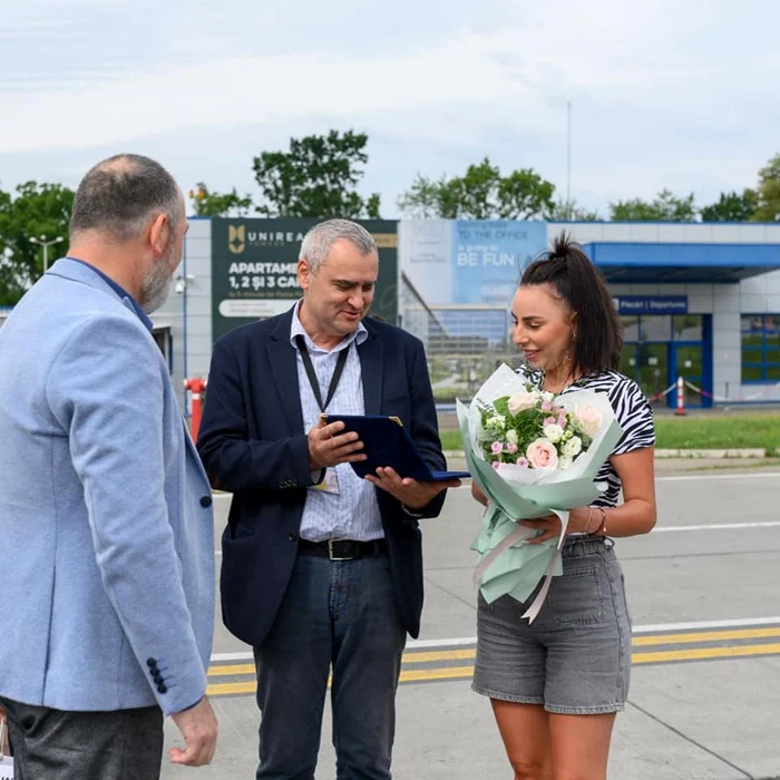 Pasagerul cu numărul un milion la Aeroportul Internațional Iași