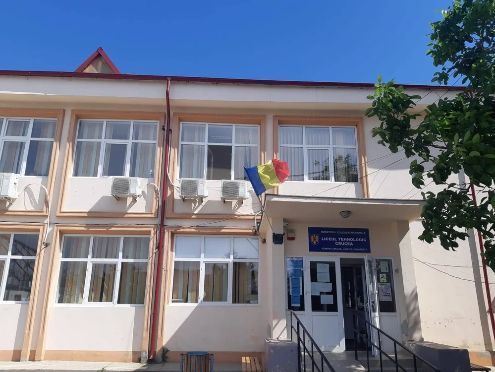 Nici liceul din Crucea nu mai are în acest an clasa a IX-a de profesională FOTO: FB/Lic. Tehn.Crucea