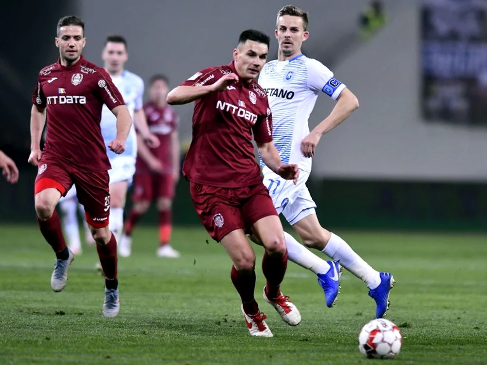CFR era lider în momentul întreruperii Ligii 1FOTO: Sportpictures.eu