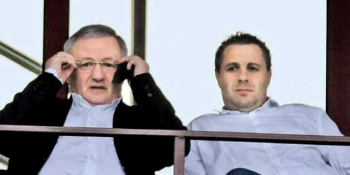 Adrian Porumboiu (stânga) n-a mai avut răbdare cu Marius Şumudică  