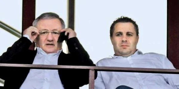 Adrian Porumboiu (stânga) n-a mai avut răbdare cu Marius Şumudică  