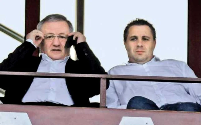 Adrian Porumboiu (stânga) n-a mai avut răbdare cu Marius Şumudică