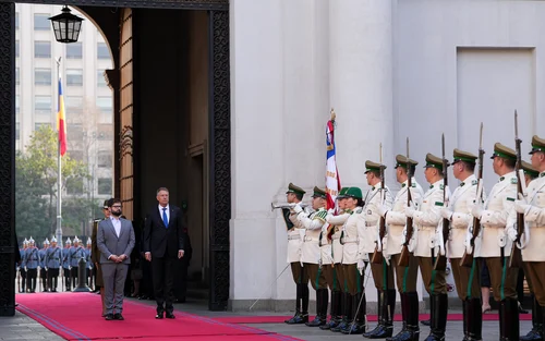 Iohannis a vizitat și Chile / foto: arhiva personală
