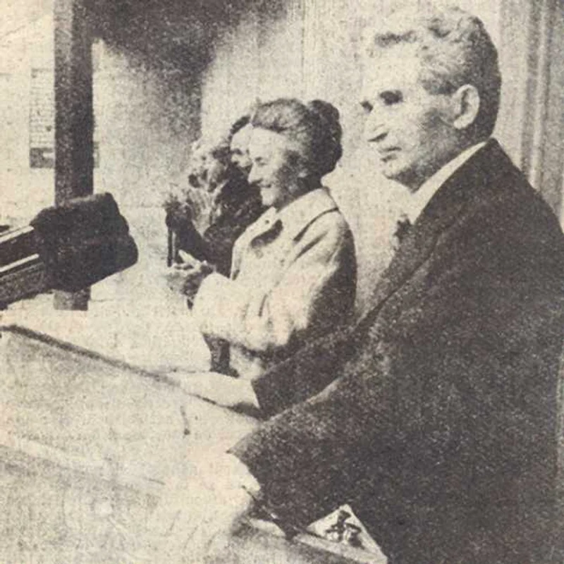 Ceausescu Bistrita 1