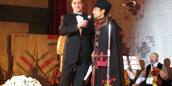Gelu Voicu, alături de Iulian Urlea, concurentul de la Giurgiu