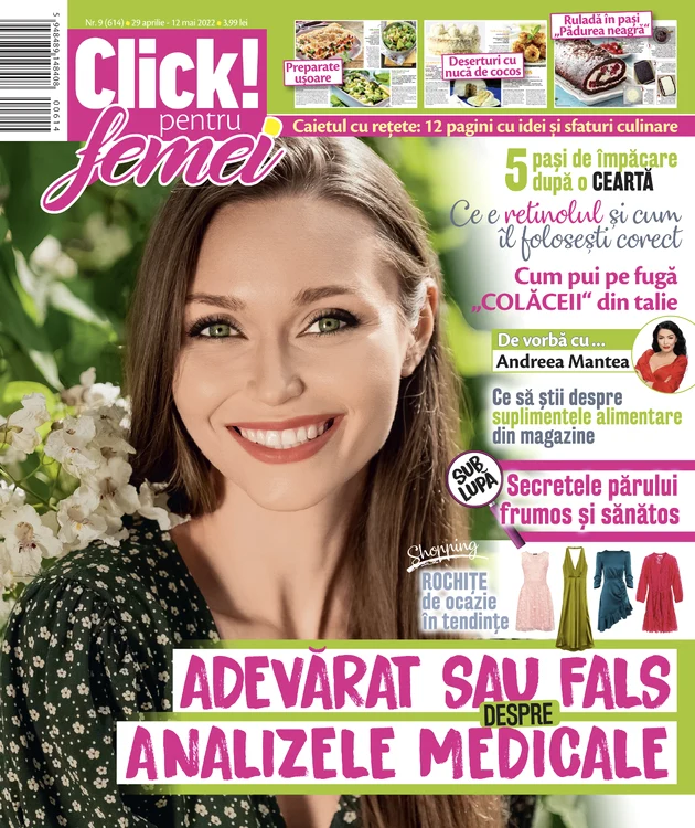 Revista Click! Pentru Femei este pe piață!