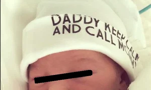 Nadir era nerăbdător să l cunoască pe micuțul Azar jpeg