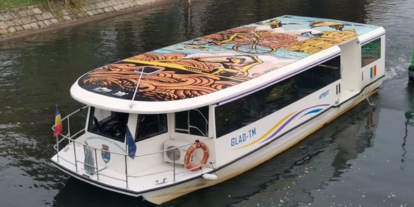 Vaporaşele de pe Bega au fost pictate de artişti