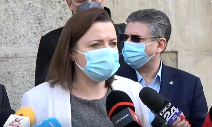 Consilierul general PNL Diana Mardarovici FOTO Captură