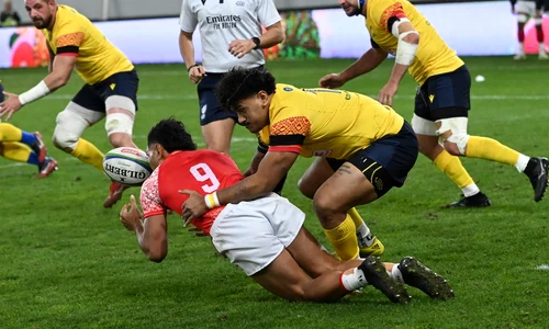 Romania Tonga, amical rugby (Sportpictures) jpg