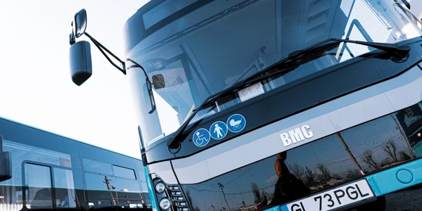 Noile autobuze cumpărate la Galaţi FOTO Transurb SA