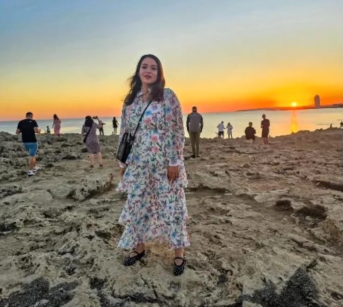 Oana Roman este, cu fiica sa, în vacanţă în Cipru. Foto: captură video