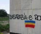 Basarabia e România - mesajul scris pe zidurile României Foto Arhivă personală