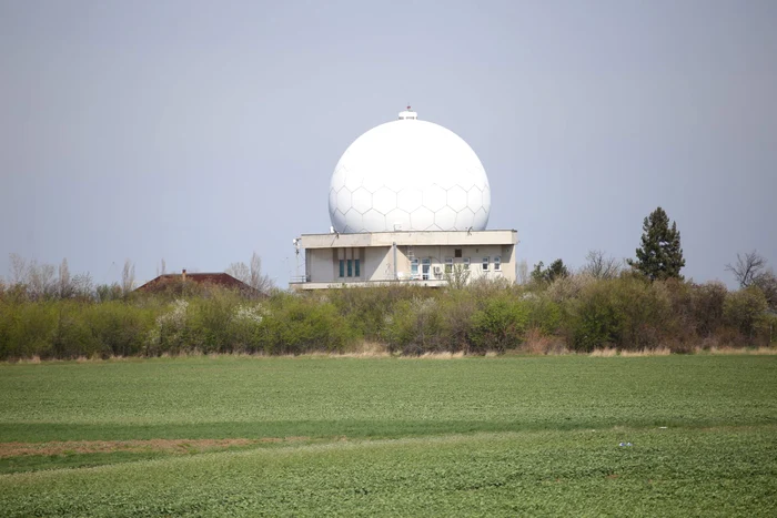 Radarul de la Cârcea FOTO: Gazeta de Sud