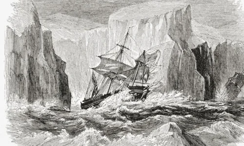 Epava unei nave dispărute în urmă cu 168 de ani a fost găsită în Oceanul Arctic jpeg