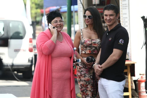 Femeile lui Luis Lazarus, iubita Andreea şi fosta soţie, Antoanela, se înţeleg de minune