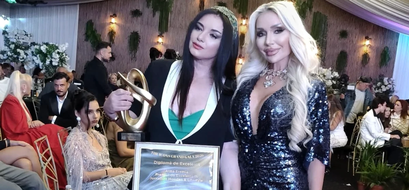 Sonia Trifan şi reporterul Click!, Alina Erimia