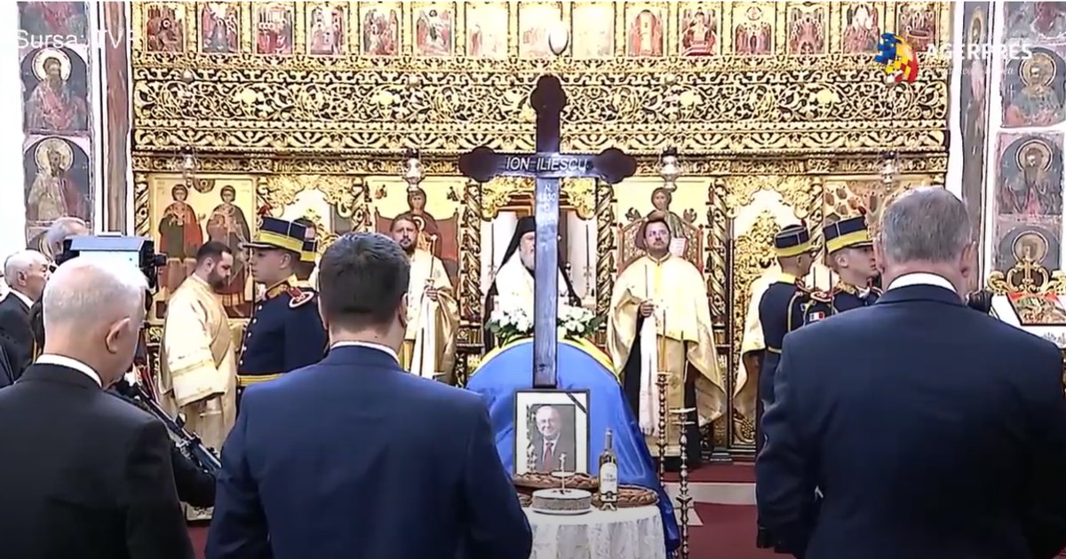 Detalii despre înmormântarea lui Ion Iliescu: Slujba și absențe