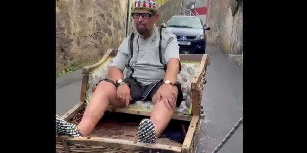 Piedone sanie rachita Madeira captură video jpg