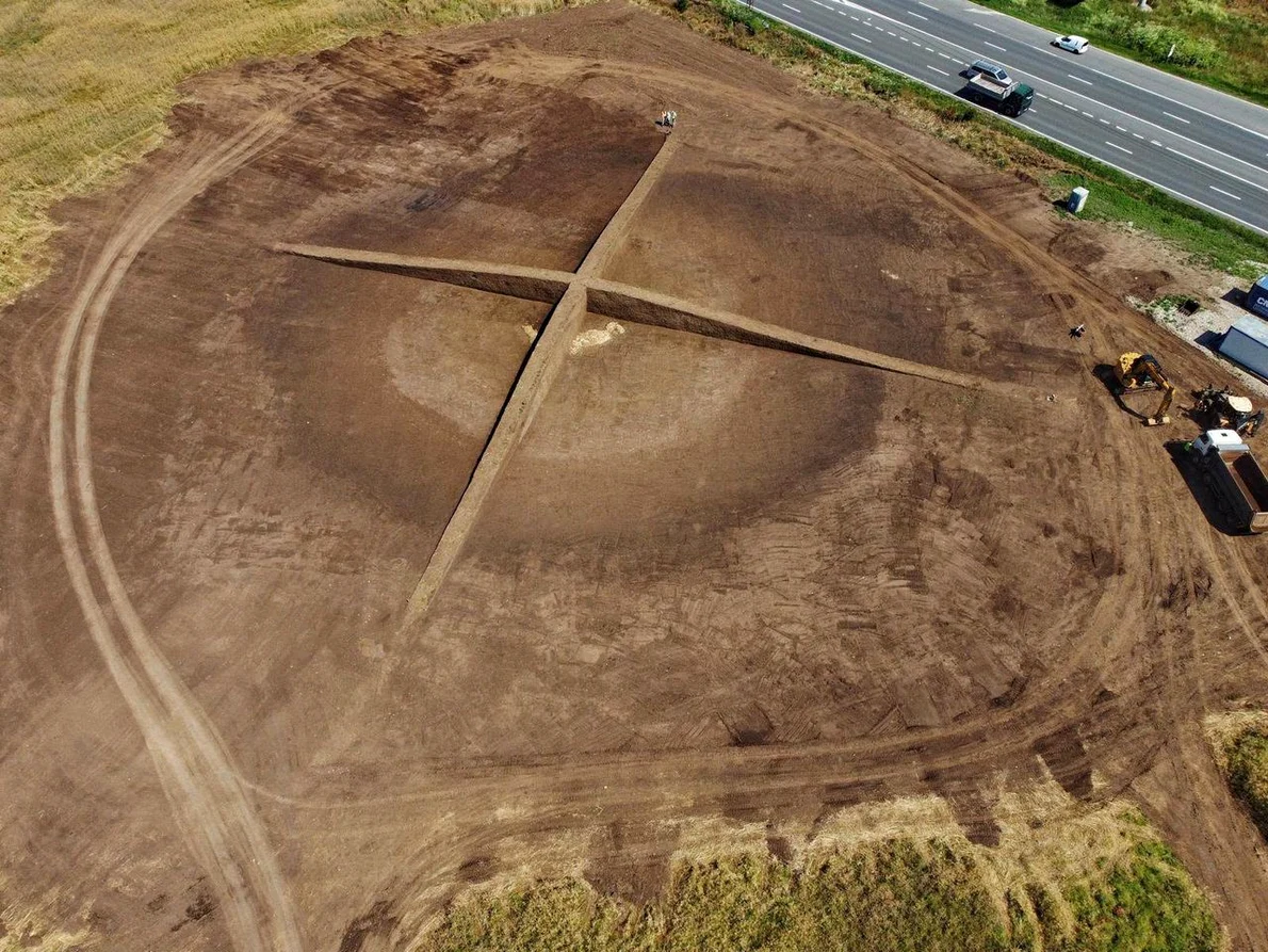 Cercetări arheologice la Băicoi (© Muzeul Județean de Istorie și Arheologie Prahova)