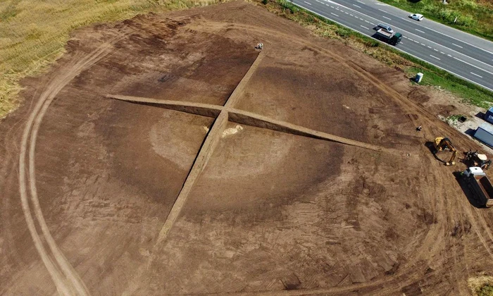 Cercetări arheologice la Băicoi (© Muzeul Județean de Istorie și Arheologie Prahova)