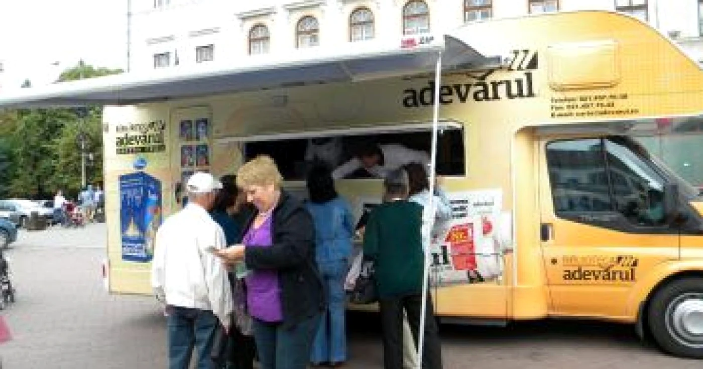 Bistriţa: Caravana Adevărul a venit la Bistriţa