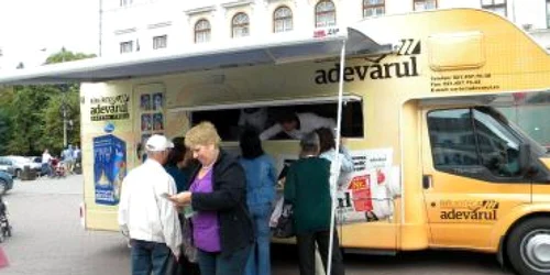 Bistriţa: Caravana Adevărul a venit la Bistriţa