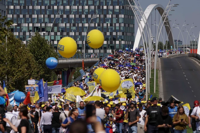 Profesorii le cer liderilor să pregătească o nouă grevă FOTO: Inquam Photos/Octav Ganea