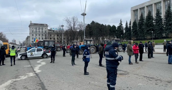 Protest agricultori Moldova foto IPN